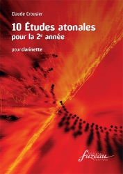 10 études atonales pour  clar. ÉPUISÉE