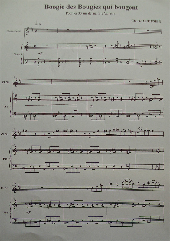 CLARINETTE ET PIANO