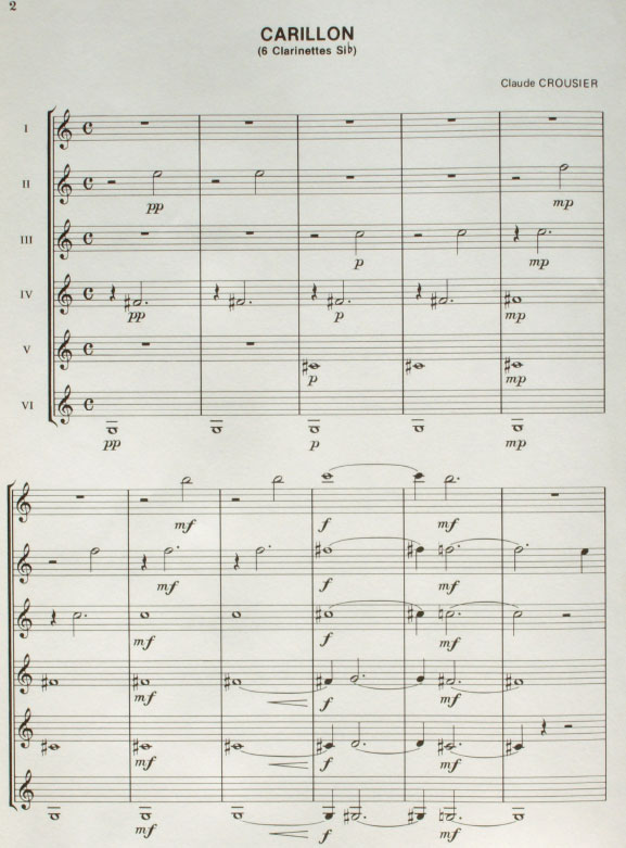 ENSEMBLES DE CLARINETTES