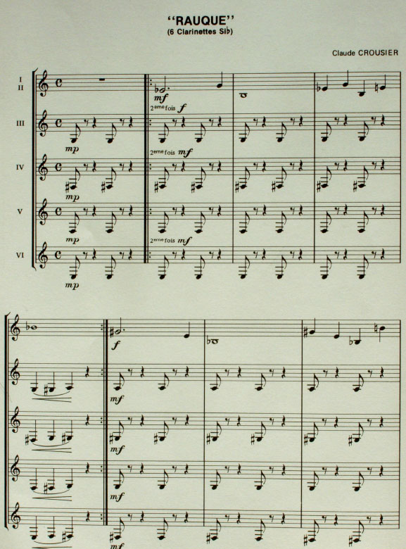 ENSEMBLES DE CLARINETTES