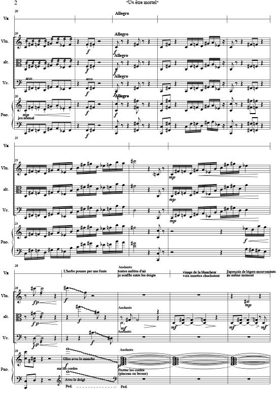 VOIX ET INSTRUMENTS